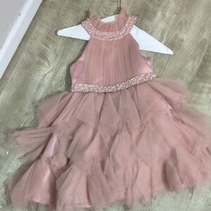Elegant Pink Tulle Dress